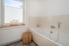 Haus Skanska App. Landskrona mit Balkon und nur 100 m bis zum Strand Ahlbeck - Badezimmer