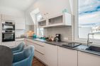 Haus Skanska App. Landskrona mit Balkon und nur 100 m bis zum Strand Ahlbeck - Küche / Küchenzeile
