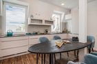 Haus Skanska App. Landskrona mit Balkon und nur 100 m bis zum Strand Ahlbeck - Küche / Küchenzeile