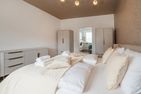 Haus Skanska App. Landskrona mit Balkon und nur 100 m bis zum Strand Ahlbeck - Schlafzimmer