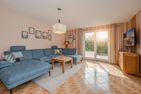  Ferienwohnung Strandläufer mit Badewanne, Terrasse mit Grill und Strandkorb Ahlbeck - Wohnzimmer