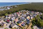  Ferienwohnung Strandläufer mit Badewanne, Terrasse mit Grill und Strandkorb Ahlbeck - Vogelperspektive