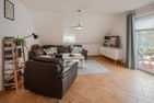  Ferienwohnung Strandlerche mit Balkon, Badewanne und Dusche Ahlbeck - Wohnzimmer