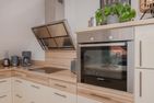  Ferienwohnung Strandlerche mit Balkon, Badewanne und Dusche Ahlbeck - Küche / Küchenzeile
