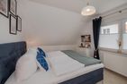  Ferienwohnung Strandlerche mit Balkon, Badewanne und Dusche Ahlbeck - Schlafzimmer