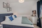  Ferienwohnung Strandlerche mit Balkon, Badewanne und Dusche Ahlbeck - Schlafzimmer