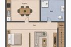 Ferienwohnung Friedrich Ostfriesland - Grundriss