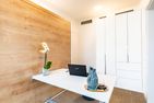  Apartment Edelweiss mit Sauna, Terrasse und privaten Zugang zum Haff Zirchow An der Haffküste - Wohnzimmer
