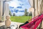  Apartment Edelweiss mit Sauna, Terrasse und privaten Zugang zum Haff Zirchow An der Haffküste - Terrasse