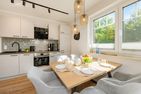  Ferienhaus Lykke Luna Zirchow Fischerdorf - Küche / Küchenzeile
