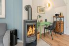  Ferienhaus Lykke Luna Zirchow Fischerdorf - Kamin-/Ofen