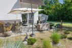  Ferienhaus Lykke Luna Zirchow Fischerdorf - Terrasse