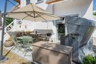  Ferienhaus Lykke Luna Zirchow Fischerdorf - Terrasse