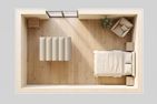  Ferienhaus Lykke Luna Zirchow Fischerdorf - Grundriss