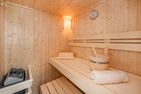  Ferienhaus Auszeitfischer mit Sauna, Kamin und Terrasse Zirchow Fischerdorf - Sauna