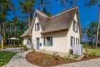  Ferienhaus Auszeitfischer mit Sauna, Kamin und Terrasse Zirchow Fischerdorf - Fassade / Eingang