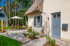  Ferienhaus Auszeitfischer mit Sauna, Kamin und Terrasse Zirchow Fischerdorf - Terrasse
