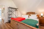  Ferienhaus Auszeitfischer mit Sauna, Kamin und Terrasse Zirchow Fischerdorf - Schlafzimmer