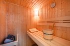  Ferienhaus Seeadler mit Kamin, Sauna und Terrasse Zirchow Fischerdorf - Sauna