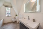  Ferienhaus Seeadler mit Kamin, Sauna und Terrasse Zirchow Fischerdorf - Badezimmer