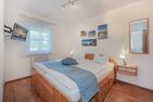  Ferienwohnung Inselzauber nur 250 m zum Strand mit Terrasse und Kamin Koserow - Schlafzimmer