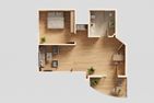  Ferienwohnung Meeresruh nur 150 m zum Strand mit Balkon Bansin - Grundriss