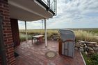 Haus Sanderling Juister Gezeiten Billstraße - Terrasse