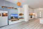  Ferienwohnung Ostseenest Bernstein mit Terrasse & nur 800 m zum Strand Kölpinsee - Wohnzimmer