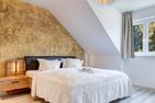  Ferienwohnung Ostseenest Bernstein mit Terrasse & nur 800 m zum Strand Kölpinsee - Schlafzimmer