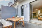  Ferienwohnung Ostseenest Bernstein mit Terrasse & nur 800 m zum Strand Kölpinsee - Terrasse