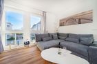  Ferienwohnung El Capitan mit 2 Schlafzimmern und nur 450 m zum Strand Bansin - Wohnzimmer