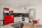  Ferienwohnung Achterliek nur 300 m zum Strand mit Balkon Ahlbeck - Küche / Küchenzeile