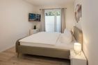  Ferienwohnung Achterliek nur 300 m zum Strand mit Balkon Ahlbeck - Schlafzimmer