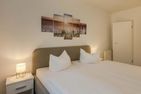  Ferienwohnung Achterliek nur 300 m zum Strand mit Balkon Ahlbeck - Schlafzimmer