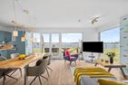  Ferienwohnung Fischermanns Freund Olpenitz Ostseeresort Olpenitz - Wohnzimmer