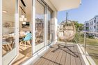  Ferienwohnung Haff & Herz mit Balkon, Freizeit- und Kinderspielbereich Zirchow An der Haffküste - Balkon