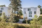  Ferienwohnung Haff & Herz mit Balkon, Freizeit- und Kinderspielbereich Zirchow An der Haffküste - Gartenblick