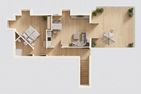 Haus Usedom Fewo MeeresLuft mit Sonnenterrasse und nur 350 m zum Strand Koserow - Grundriss