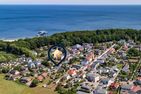 Haus Usedom Fewo MeeresLuft mit Sonnenterrasse und nur 350 m zum Strand Koserow - Vogelperspektive
