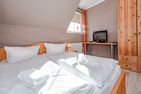  Ferienhaus Golfblick mit Sonnenterrasse und Kamin Korswandt - Schlafzimmer