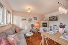  Ferienwohnung Strandbrise mit Kamin und Balkon Koserow - Wohnzimmer