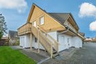  Ferienwohnung Strandbrise mit Kamin und Balkon Koserow - Fassade / Eingang