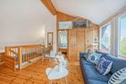  Ferienhaus Rad Kapitän direkt am See mit Sauna und Terrasse Heringsdorf - Hauptansicht