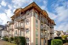  Ferienwohnung Auszeit nur 100 m zum Strand mit Balkon Ahlbeck - Fassade / Eingang