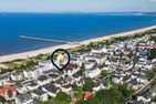  Ferienwohnung Auszeit nur 100 m zum Strand mit Balkon Ahlbeck - Vogelperspektive