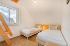  Ferienhaus Anemone mit Kamin und großer Sonnenterrasse Korswandt - Schlafzimmer
