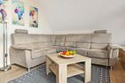 Uns Schilfhus App. Atelier mit großen Balkon und nur 100 m zum Strand Heringsdorf - Wohnzimmer