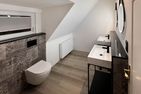 Uns Schilfhus App. Atelier mit großen Balkon und nur 100 m zum Strand Heringsdorf - Badezimmer