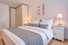  Ferienwohnung Meereswoge mit Balkon und nur 100 m bis zum Strand Heringsdorf - Schlafzimmer