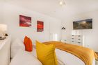  Ferienwohnung Ostseebude mit Balkon und nur 800 m zum Strand Kölpinsee - Schlafzimmer